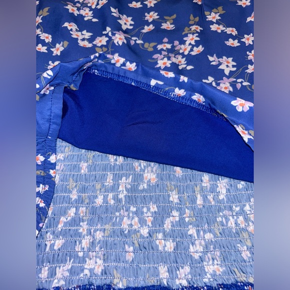 Hello Molly Blue Floral Mini Dress - Picture 8 of 8